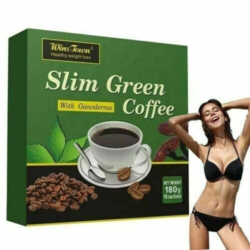 Caffè verde sottile - verde, con