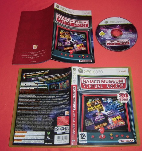 Xbox 360 namco museum - namco, virtual